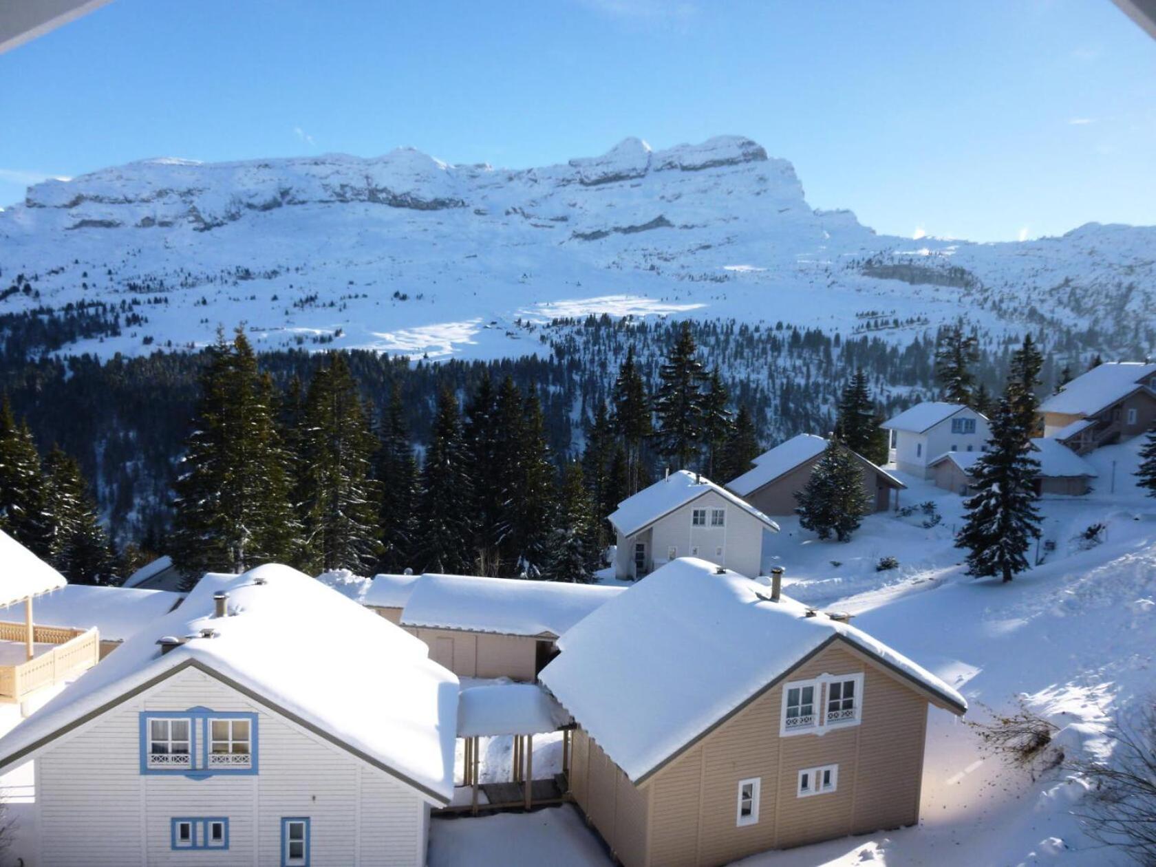 Résidence Hameau - Chalets pour 8 Personnes 53 Flaine Exterior foto