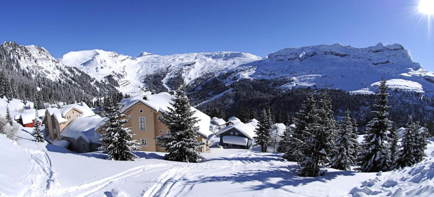 Résidence Hameau - Chalets pour 8 Personnes 53 Flaine Exterior foto